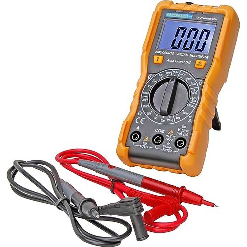 Generic Multimètre numérique ADEGSO 600 V avec testeur de tension