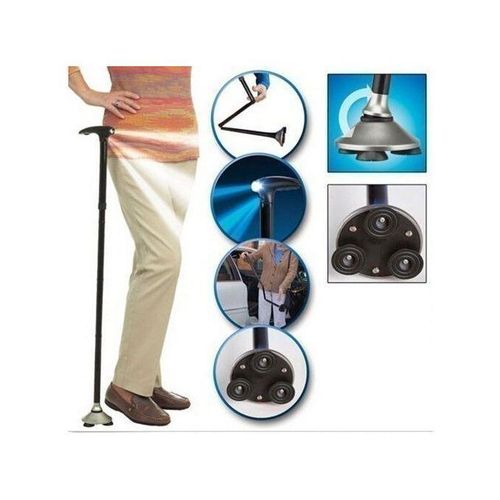 product_image_name-Generic-عصا مشي قابلة للطي مزودة بضوء إل إي دي وقاعدة متوازنة ذاتياً-3