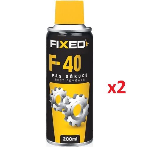 Fixed 2 Spray Dégrippant MultiUsage Aérosol Lubrifiant 200 ml Coincé  Grincer Corrosion à prix pas cher