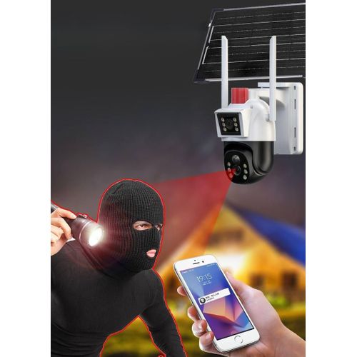 product_image_name-Generic-Caméra de Surveillance Solaire à Double Objectif – Sécurité 360° Sans Fil-4