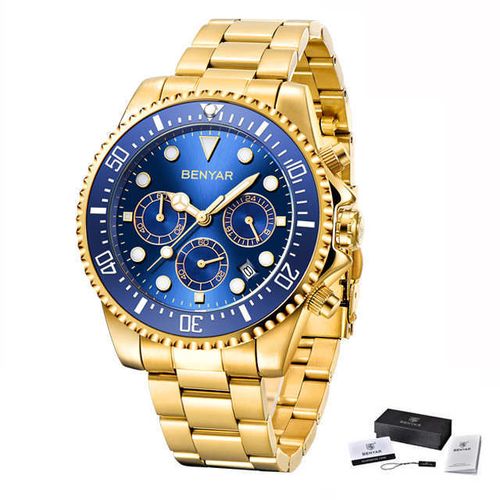 Benyar montre sale chronographe pour homme