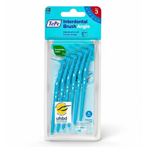 product_image_name-Tepe-Interdental Brush Angle Bleu 0.6mm Taille 3 -6 Pieces-1