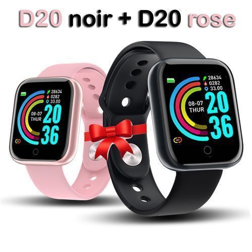 Montre connectée D20 , prix 6,500 FCFA - Cameroun, Bertoua