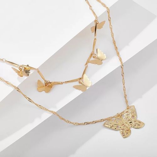 product_image_name-Generic-Collier Papillon Multicouche-2