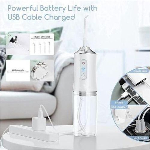 product_image_name-Generic-هيدروبايسر يدوي للأسنان بضغط عالي – مُنقي للفم محمول لاسلكياً، مقاوم للماء، 3 أوضاع و4 فوهات، منظف أسنان قوي للمنزل والسفر-4