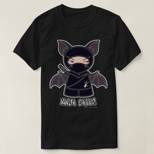 product_image_name-Generic-Ninja Batty! T-shirt-2