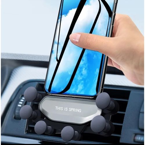 Support Téléphone Voiture en Silicone, Support Portable Voiture