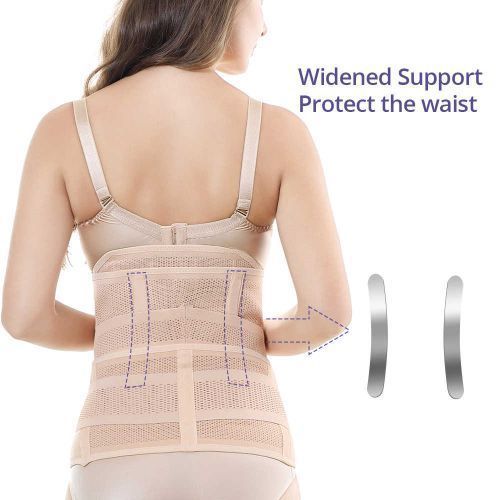 1 ceinture abdominale pour femme après accouchement ventre post bande de  ventre post-partum compression ceinture - Siamslim
