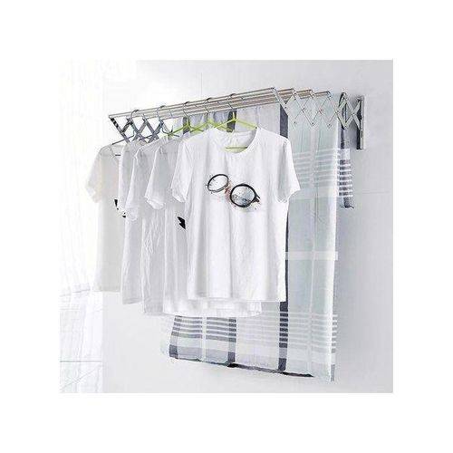 product_image_name-Generic-Sèche-Linge Étendoir Extensible Murale En Aluminium-4
