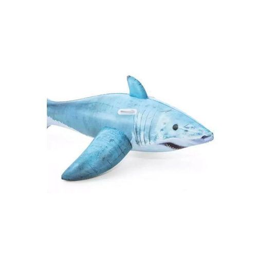 product_image_name-Generic-Bestway Bouée gonflable Shark Float - 1.83m x 1.02m haute qualité-5