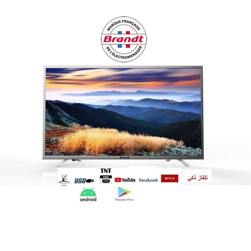 Brandt SMART ANDROID TV LED TV 32&quot; - Récepteur intégré réf. BAM32H9EA