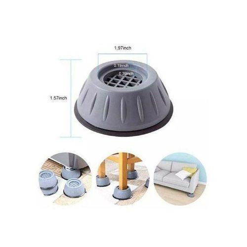 product_image_name-Generic-Boost Anti - Vibration pour Machine à laver - 4 4 pc en Silicone-2