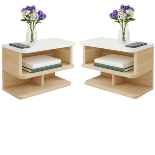 product_image_name-Generic-2pcs Table d'appoint moderne table de chevet 40*24*28 cm-1