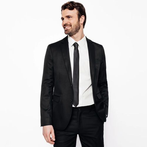 product_image_name-Generic-Cravate unie - Noir-1