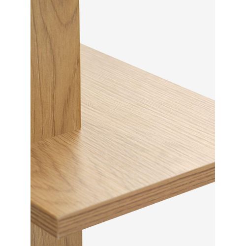 product_image_name-Generic-Étagère Murale 6 Tablettes Ajustables Chêne Clair 139x137x20cm Design Moderne Rangement Salon Bureau Chambre-5