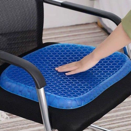 Generic Coussin De Siège Conception En Nid D'abeille Respirante Pour Chaise  De Bureau Et De Voiture - Prix pas cher