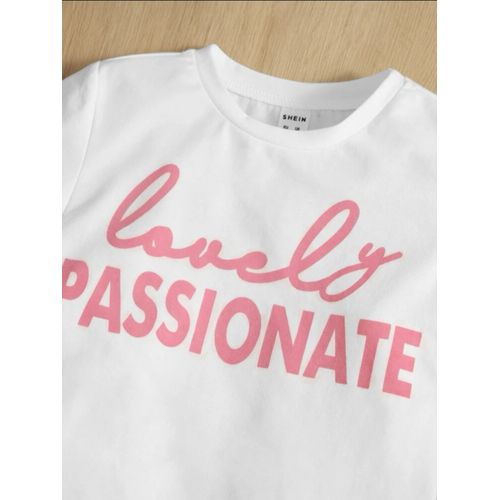 product_image_name-Generic-تي شيرت للفتيات الصغيرات وتنورة منقوشة-3