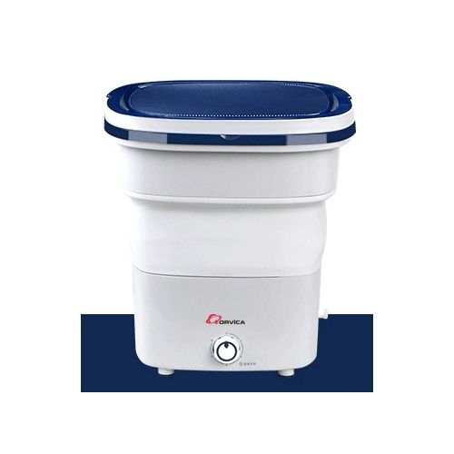 ORVICA Mini machine à laver pliable portable de haute qualité 3kg ,135w+  Panier d'essorage JAUNE à prix pas cher