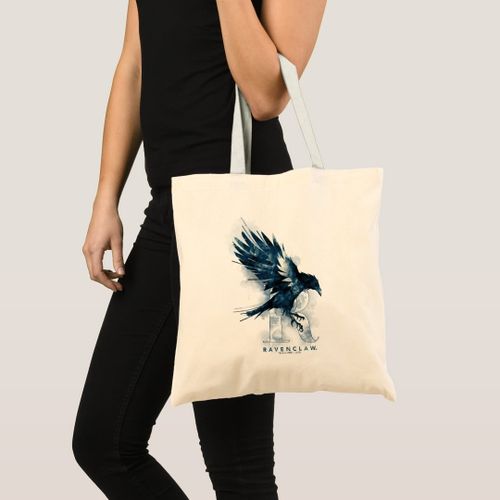 product_image_name-Generic-Tote Bag Harry Potter Watercolor Ravenclaw ™ Raven Unique, haute qualité-1