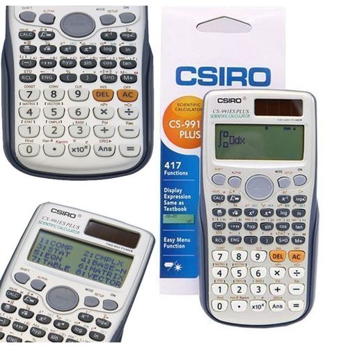 CSIRO CS-991ES Plus Calculatrice Scientifique Pour étudiant Ingénieur et  Professionnel à prix pas cher