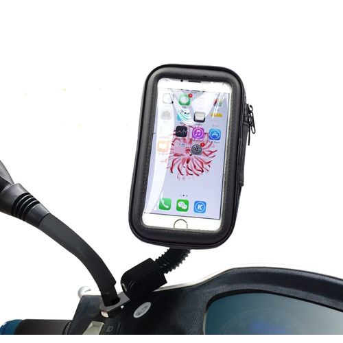 Support Smartphone Holder pour rétroviseur Bagster moto : ,  support smartphone de moto