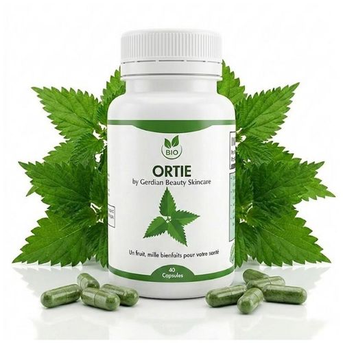 product_image_name-Bio-gélules Ortie feuille / naturel / 260 mg / Riche en vitamines C,A,B,k -  40 gélules-1
