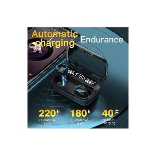 product_image_name-Generic-M10 Écouteurs sans fil TWS Bluetooth 5.1 stéréo 9D-3
