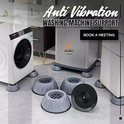 Lave-linge Pieds Patins Anti-Vibrations Support Antidérapant Machine à Laver  4p