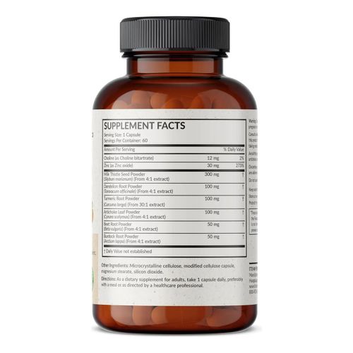 product_image_name-FutureBiotics-دعم إزالة سموم الكبد، شوك الحليب، جذر الهندباء، الكركم، 60 كبسولة-4