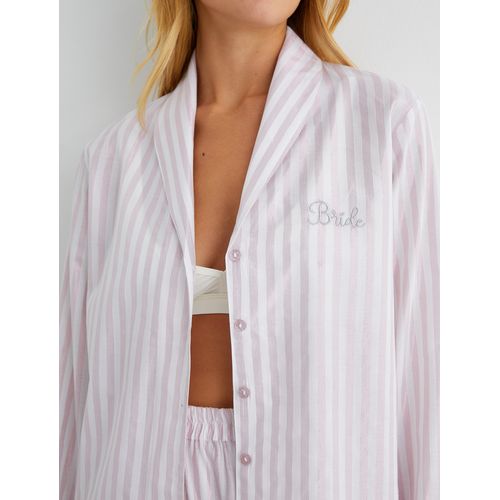 product_image_name-Koton-Haut de pyjama femme - Rose-5