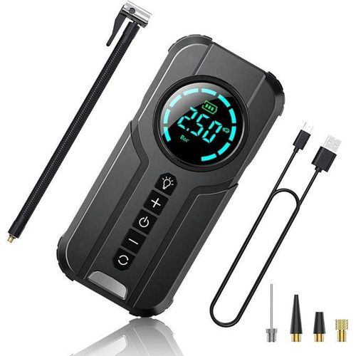 product_image_name-Generic-Compresseur d'air portable pour pneus avec affichage LCD – Gonflage rapide et modes intelligents adaptés aux véhicules-1