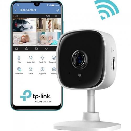 TP-Link Tapo C100 Caméra Wi-Fi de sécurité domestique WiFi Indoor 2MP à  prix pas cher
