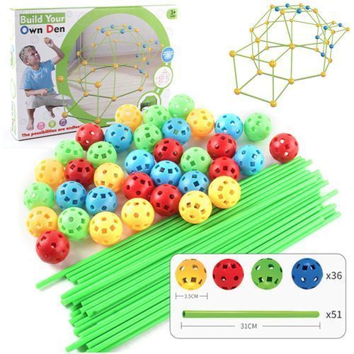 Kit de construction de Fort pour enfants?99 Pcs Senegal