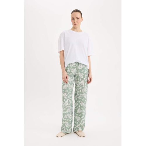 product_image_name-Defacto-سروال واسع مطبوع  بخصر عالي قصة مريحة-4