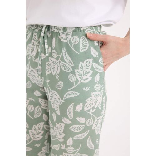 product_image_name-Defacto-سروال واسع مطبوع  بخصر عالي قصة مريحة-5