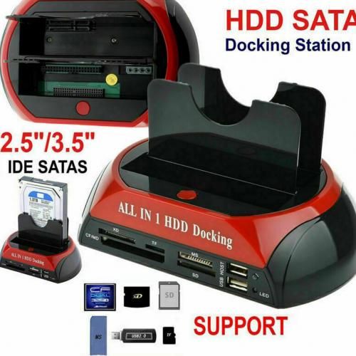 Ide Sata Dual All In 1 Hdd Dock Station d'accueil Disque dur