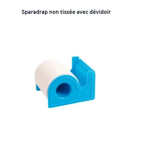product_image_name-Smileplus-Sparadrap non tissée avec dévidoir  5 cm x 9.14 m-2