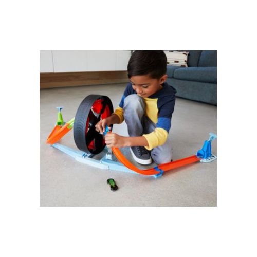 product_image_name-Mattel-Jeu d'action Hot Wheels Extreme Turn, Hot Wheels Donen Tekerlik Masirasi Yaris City, pistes HW, piste Wheel Challenge-4
