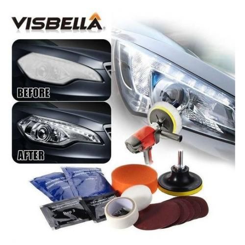 Visbella Kit de restauration des phares du voiture kit de réparation à prix  pas cher