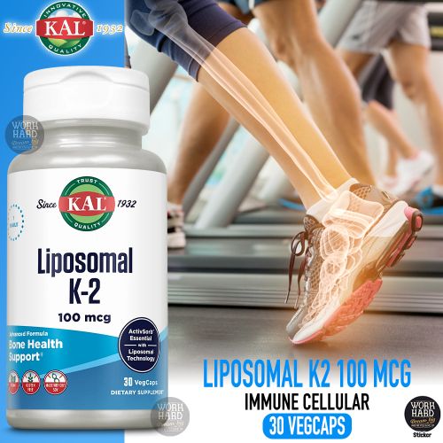 product_image_name-Kal-Liposomal K-2, 100 mcg, 30 VegCaps Sticker-1