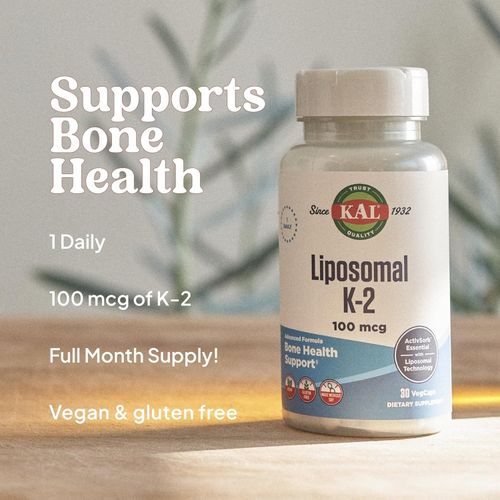 product_image_name-Kal-Liposomal K-2, 100 mcg, 30 VegCaps Sticker-4