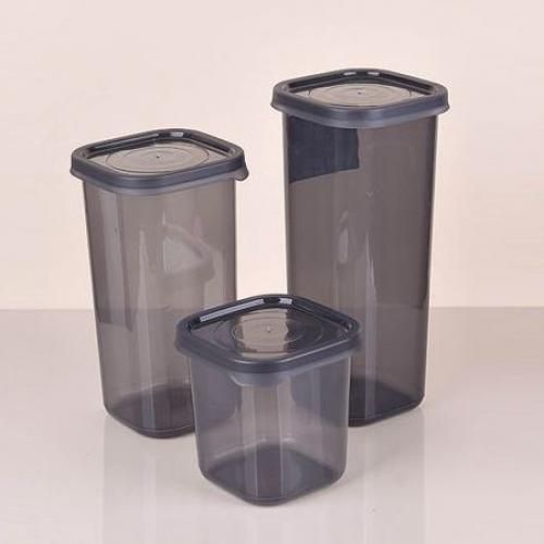 product_image_name-Generic-مجموعة من 3 صناديق تخزين الأطعمة، منظم المطبخ، مصنوعة من البلاستيك-1