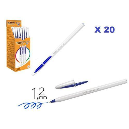 Stylo Bic Cristal UP - Bleu