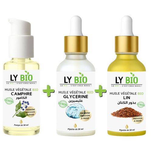 product_image_name-LY BIO-PACK HUILE CAMPHREE 50ML - POMPE + HUILE GLYCERINE 50ml - PIPETTE + HUILE LIN 50ML - PIPETTE-1