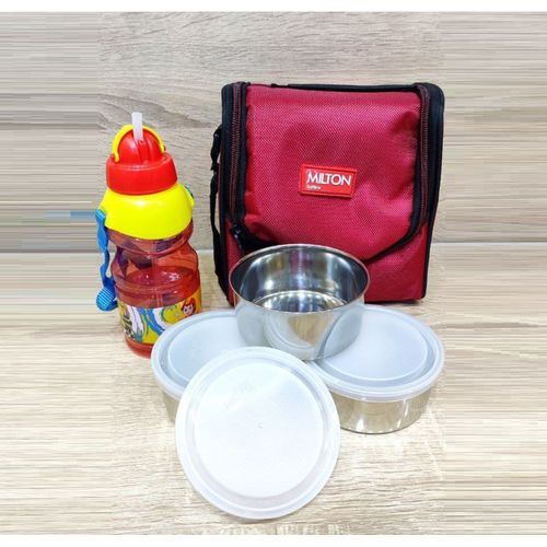 Milton set de sac lunch avec 3 Bo te lunch en acier inoxydable