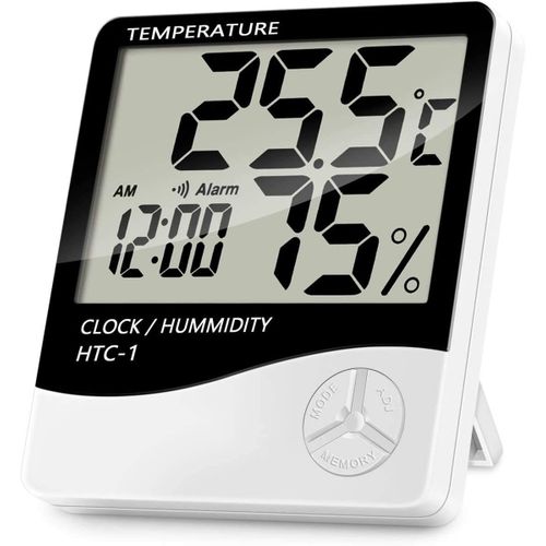 Generic Moniteur de température et d'humidité, Thermomètre Hygromètre  Numérique à prix pas cher