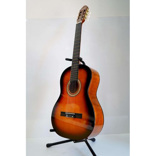 product_image_name-Fitness-Guitare Classique 4/4 Sun burst (Marron/noir) avec Truss Rod Réglable-7