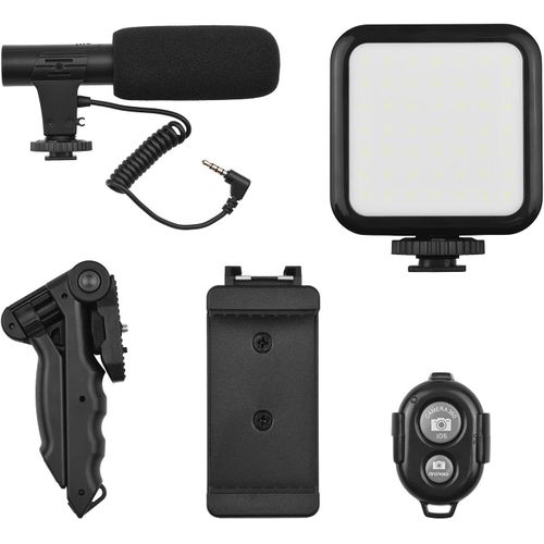 product_image_name-Generic-DigiPower Like ME Vlogging Kit DPS-VLG2K – Micro, Lumière LED & Trépied-2