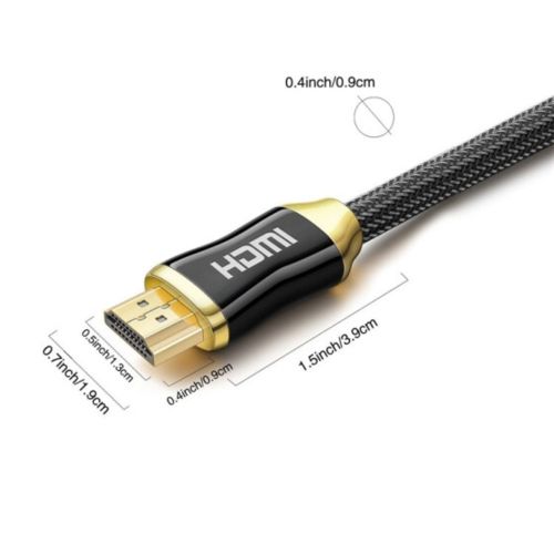 Novhill كابل عالى الدقة لأجهزة الريسيفر والتليفزيون بطول 2 متر .HDMI