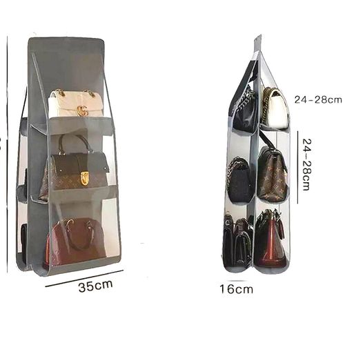 Generic 6 poche organisateur armoire sac de rangement Transparent